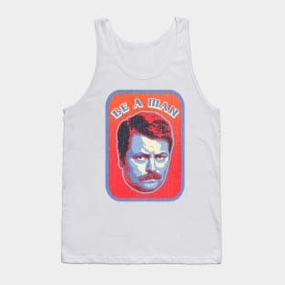 Be a Man // Retro Tank Top